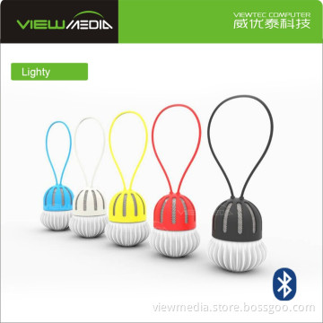 Colorful night light mp3 stereo music mini portable led Bluetooth speaker